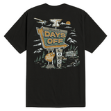 Men's Days Off Lodge T-Shirt | Color: Black