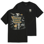 Men's Days Off Lodge T-Shirt | Color: Black