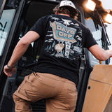 Men's Days Off Lodge T-Shirt | Color: Black