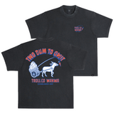 Men's Two Dum Heavyweight Pigment Dye T-Shirt - Color: Black