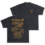Men's Coffee Day Heavyweight Pigment Dye T-Shirt - Color: Black