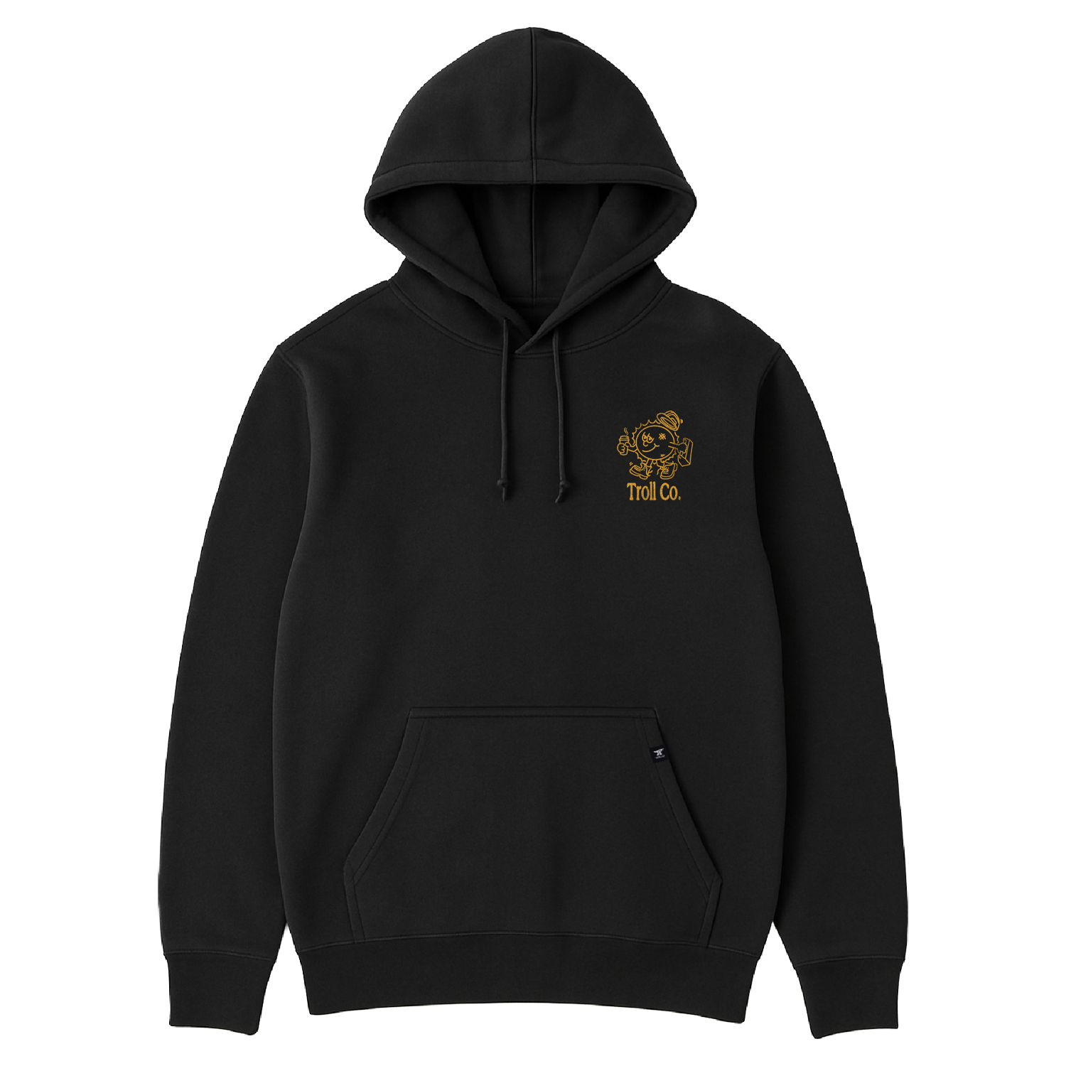 Men's Coffee Day Hoodie - Color: Black
