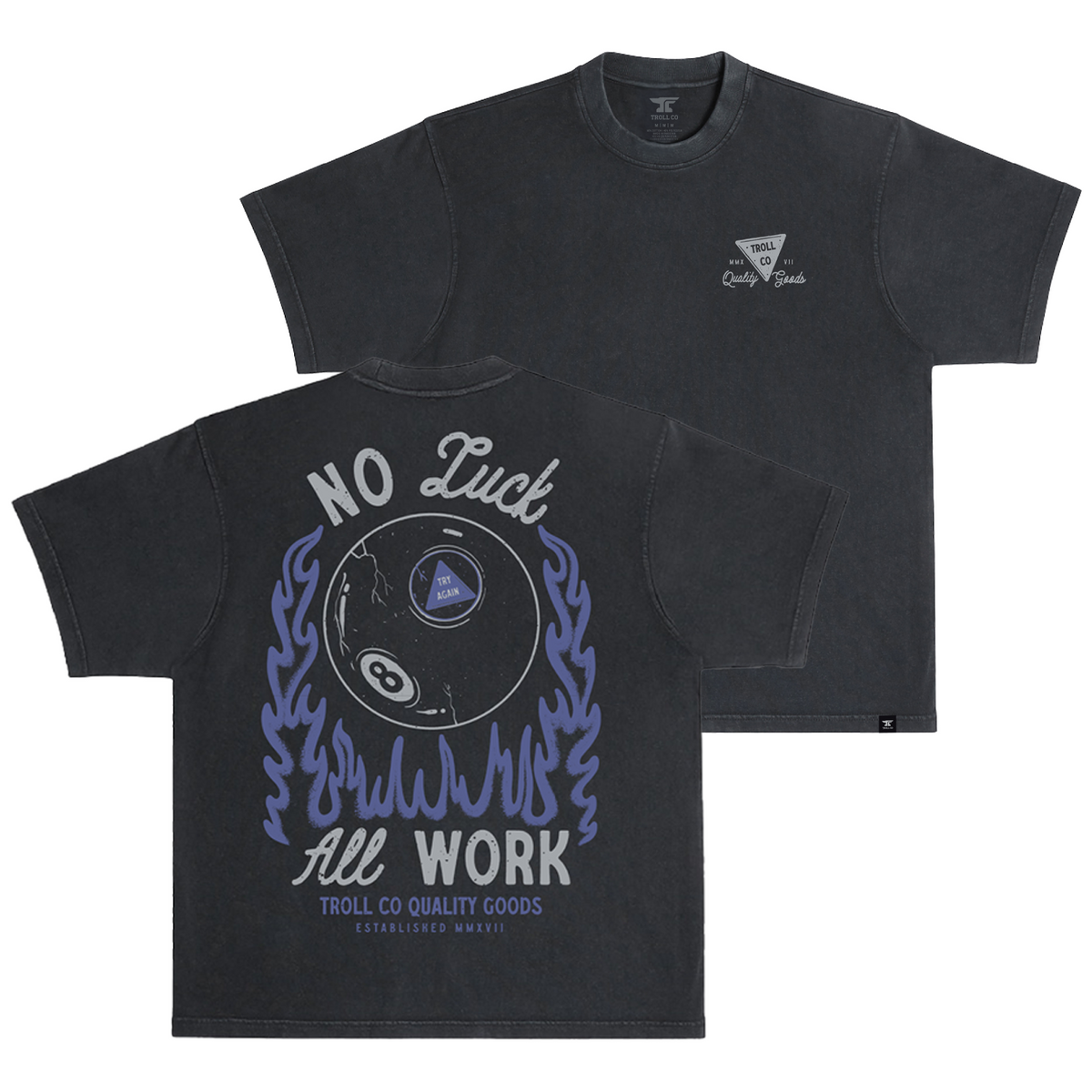 Men's NOLAW No Magic Heavyweight Pigment Dye T-Shirt – Troll Co.