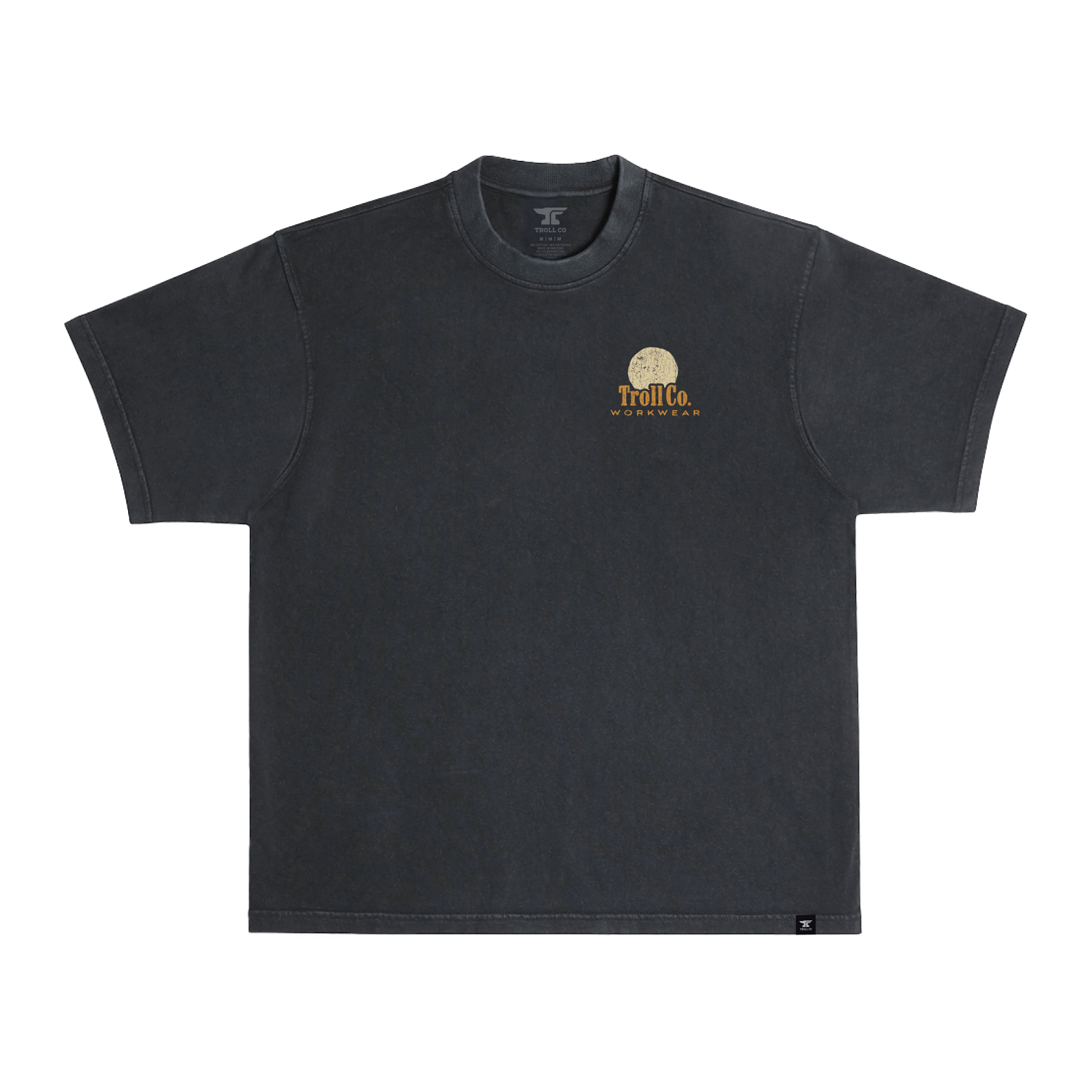 Men's Out Yonder Heavyweight Pigment Dye T-Shirt | Color: Black