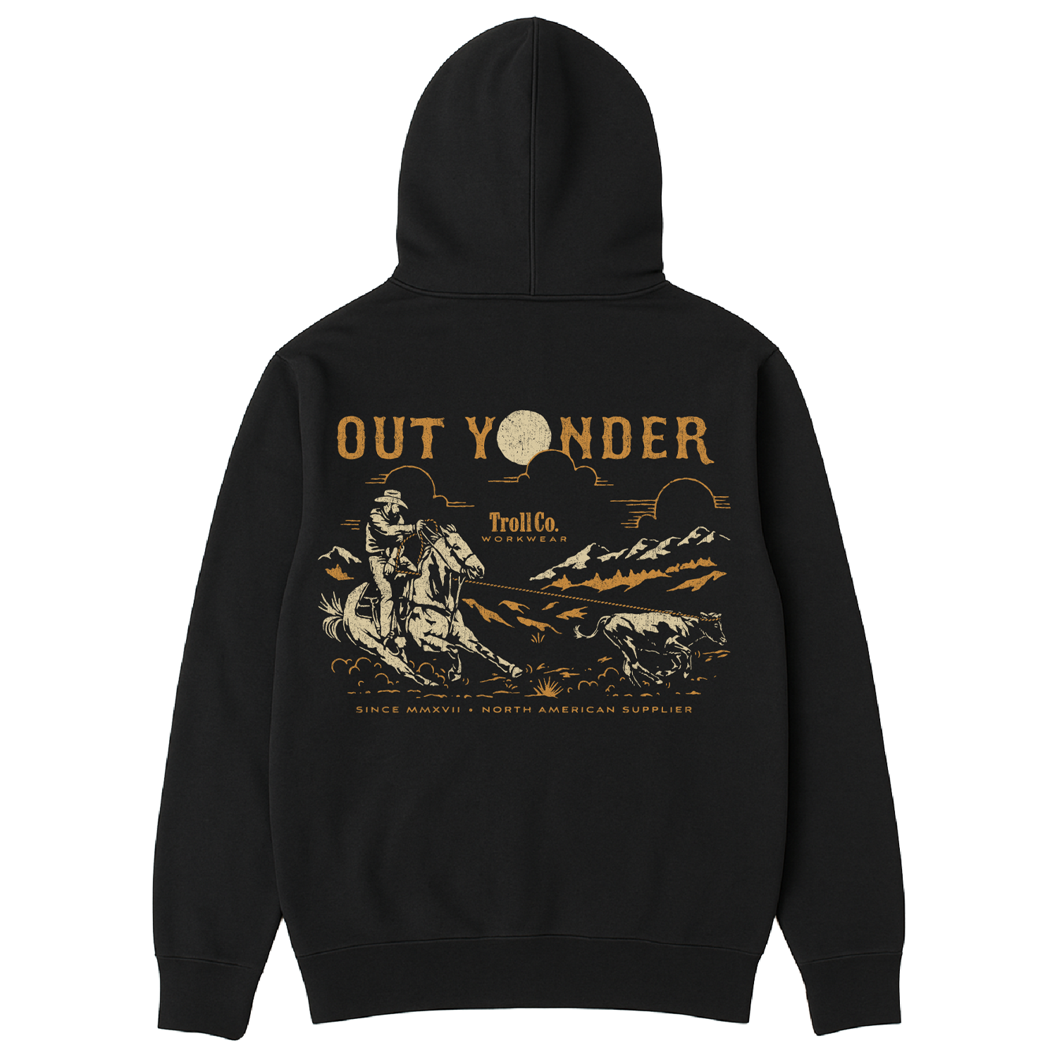 Men's Out Yonder Hoodie | Color: Black