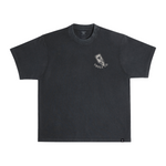 Men's Hard Luck Heavyweight Pigment Dye T-Shirt | Color: Black