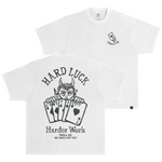 Men's Hard Luck Heavyweight Pigment Dye T-Shirt | Color: White