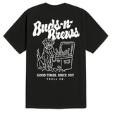 Men's Buds N Brews T-Shirt | Color: Black
