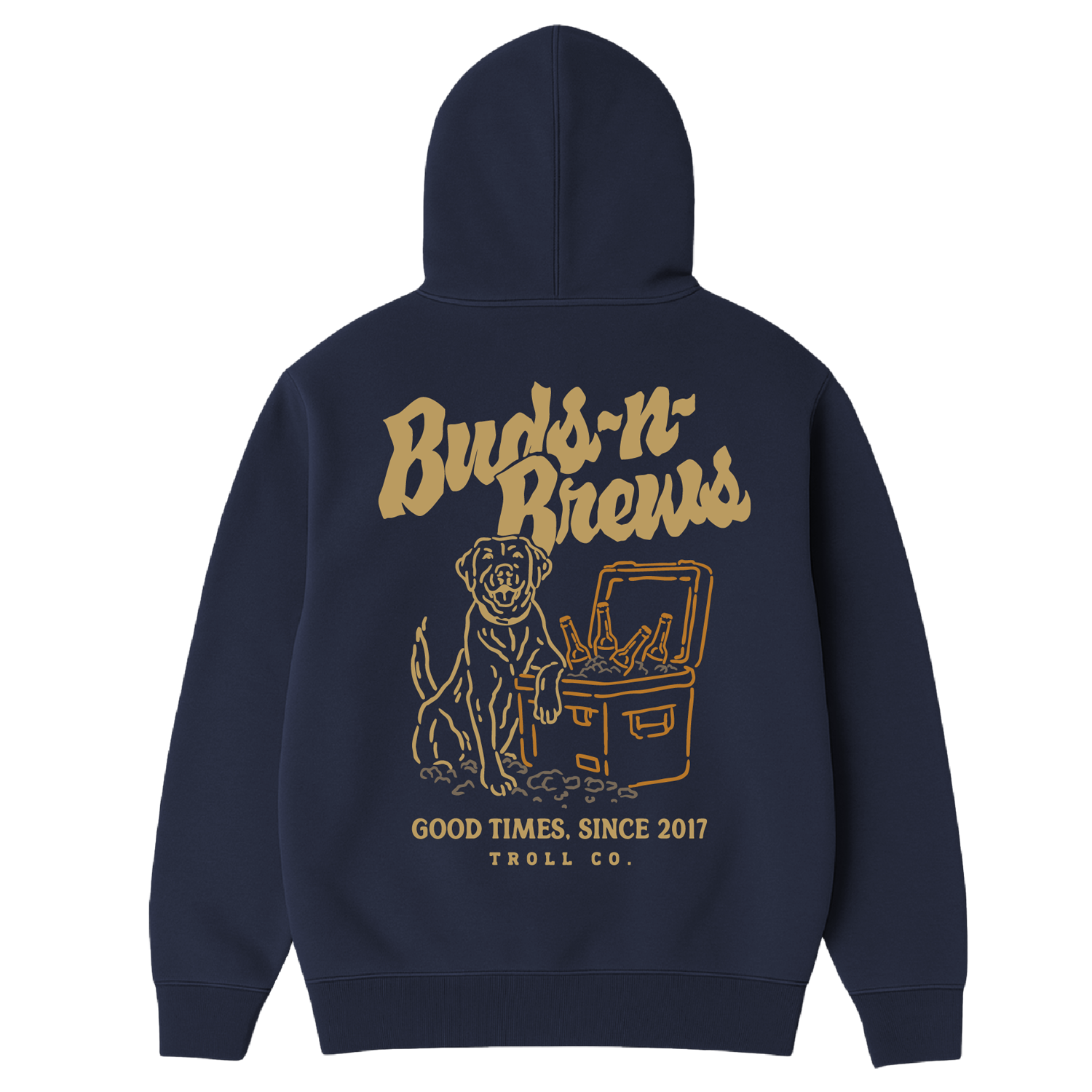 Men's Buds N Brews Hoodie | Color: Navy