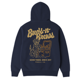 Men's Buds N Brews Hoodie | Color: Navy