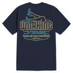 Men's WHUS Neon T-Shirt | Color: Navy