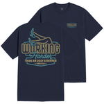 Men's WHUS Neon T-Shirt | Color: Navy