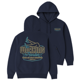 Men's WHUS Neon Hoodie | Color: Navy