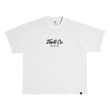 Men's WHUS XXX Heavyweight Pigment Dye T-Shirt | Color: White