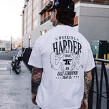 Men's WHUS XXX Heavyweight Pigment Dye T-Shirt | Color: White