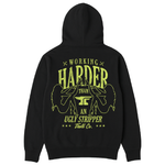 Men's WHUS XXX Glow In The Dark Hoodie | Color: Black