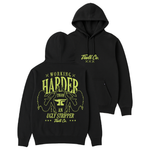 Men's WHUS XXX Glow In The Dark Hoodie | Color: Black