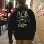 Men's WHUS XXX Glow In The Dark Hoodie | Color: Black