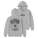 Men's WHUS XXX Hoodie | Color: Gray Heather