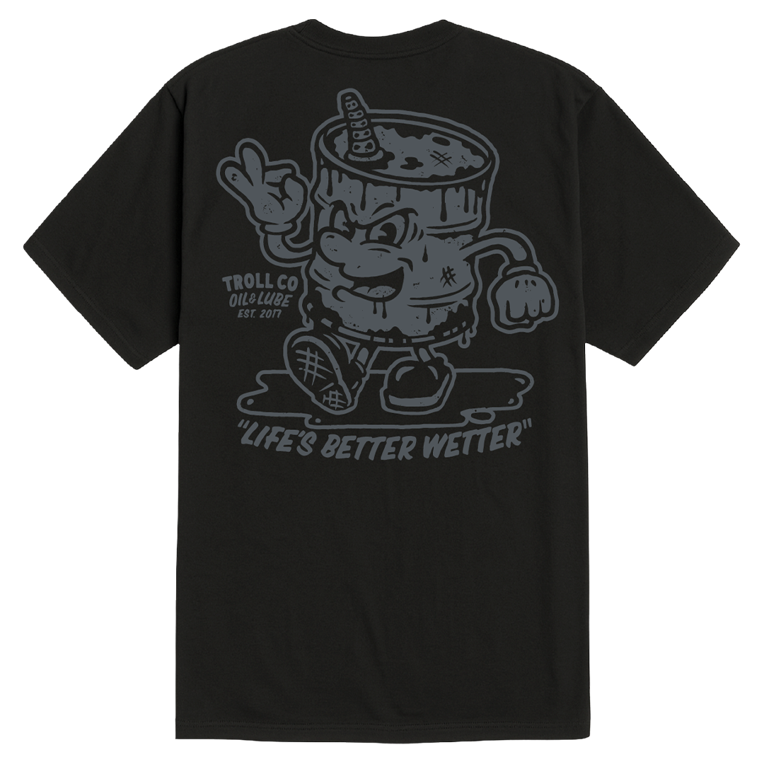 Men's Lube Dude T-Shirt | Color: Black