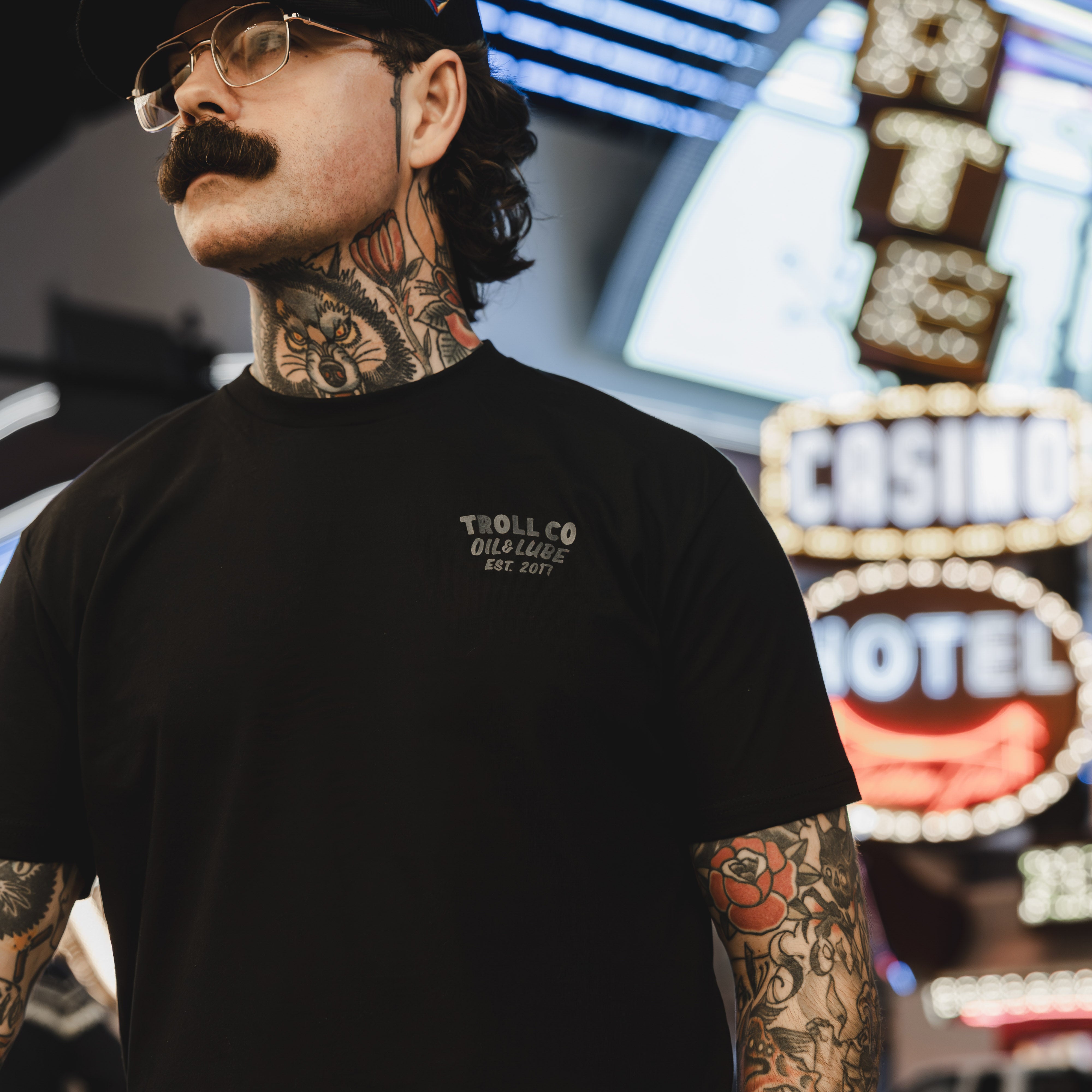 Men's Lube Dude T-Shirt | Color: Black
