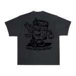 Men's Lube Dude Heavyweight Pigment Dye T-Shirt | Color: Black