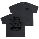 Men's Lube Dude Heavyweight Pigment Dye T-Shirt | Color: Black