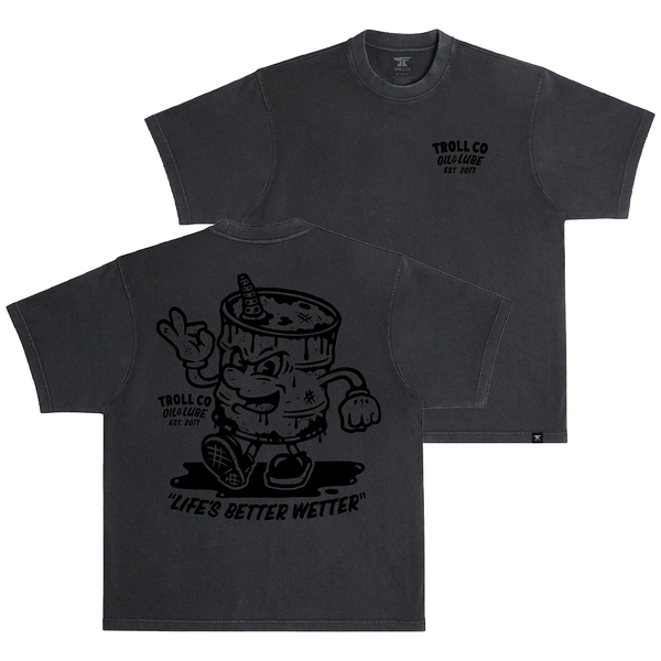 Men's Lube Dude Heavyweight Pigment Dye T-Shirt – Troll Co.
