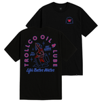 Men's Drummer Girl T-Shirt - Color: Black
