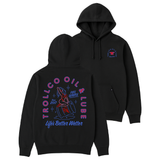Men's Drummer Girl Hoodie | Color: Black