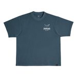 Men's Bait & Tackle Heavyweight Pigment Dye T-Shirt - Color: Midnight Navy
