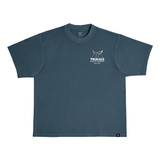 Men's Bait & Tackle Heavyweight Pigment Dye T-Shirt - Color: Midnight Navy
