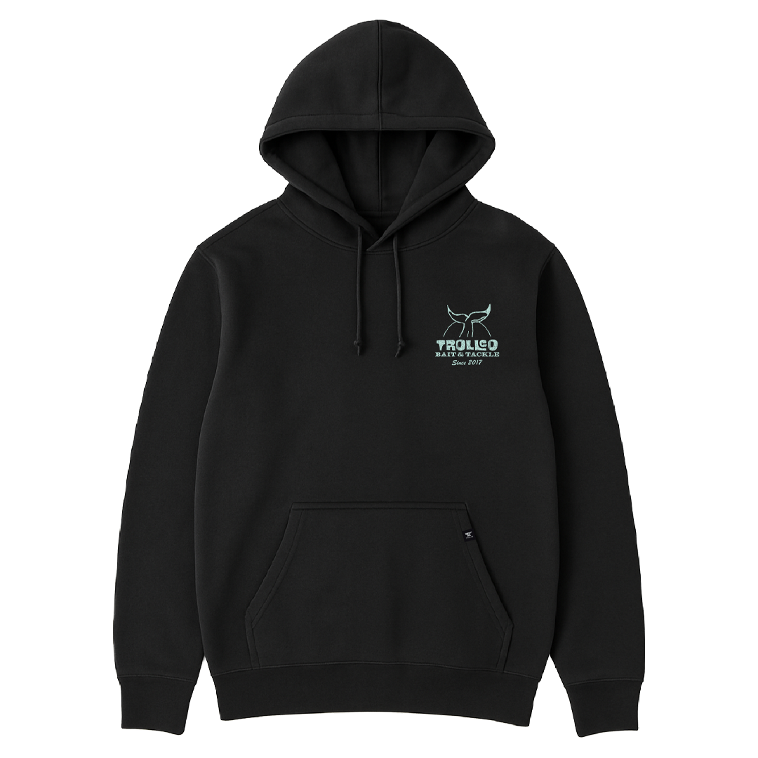 Men's Bait & Tackle Hoodie - Color: Black