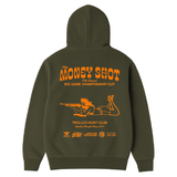 Men's Money Shot Hoodie | Color: Military Green