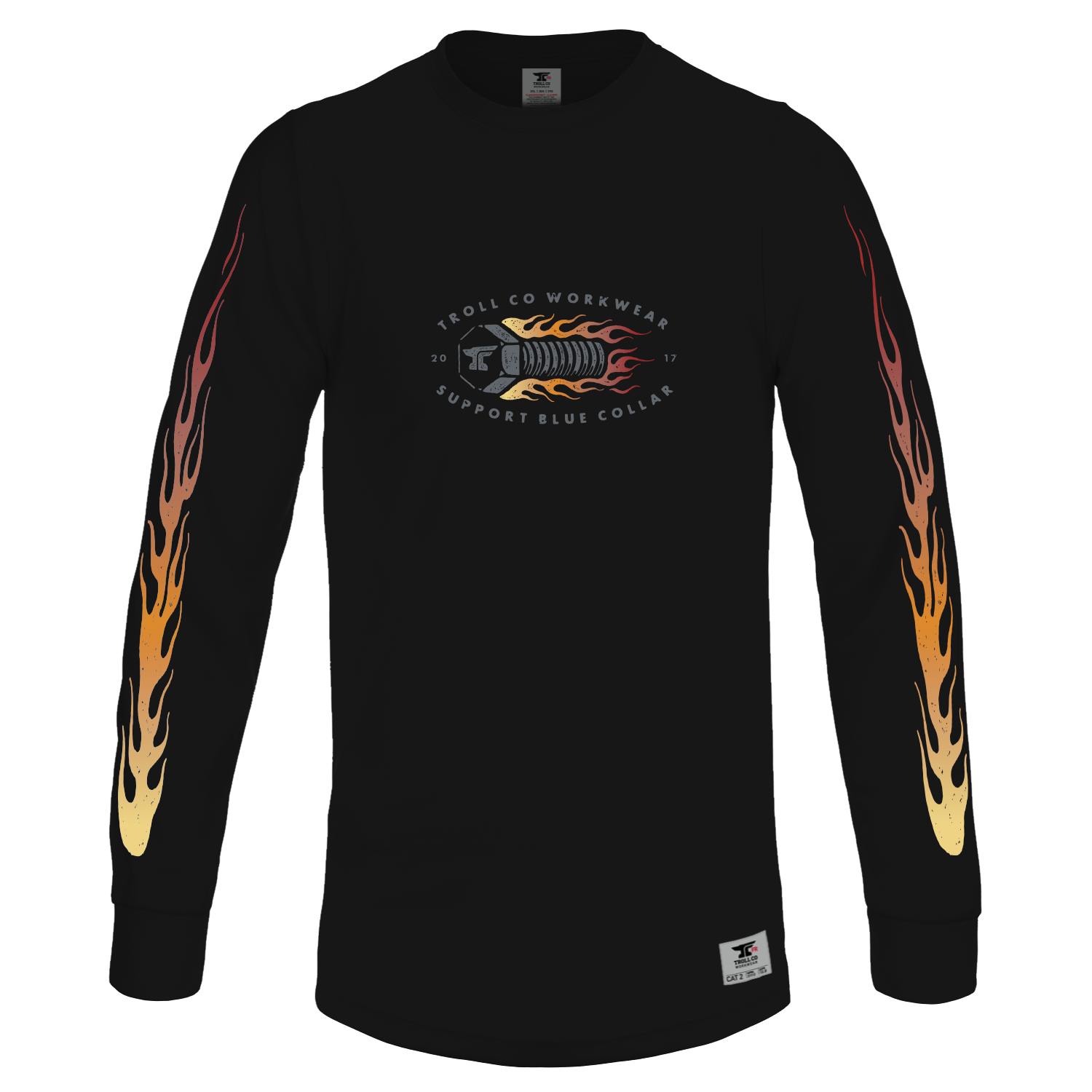 Men's Firebolt FR Long Sleeve - Color: Black