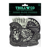 Jumbo Glow Sticker Pack -