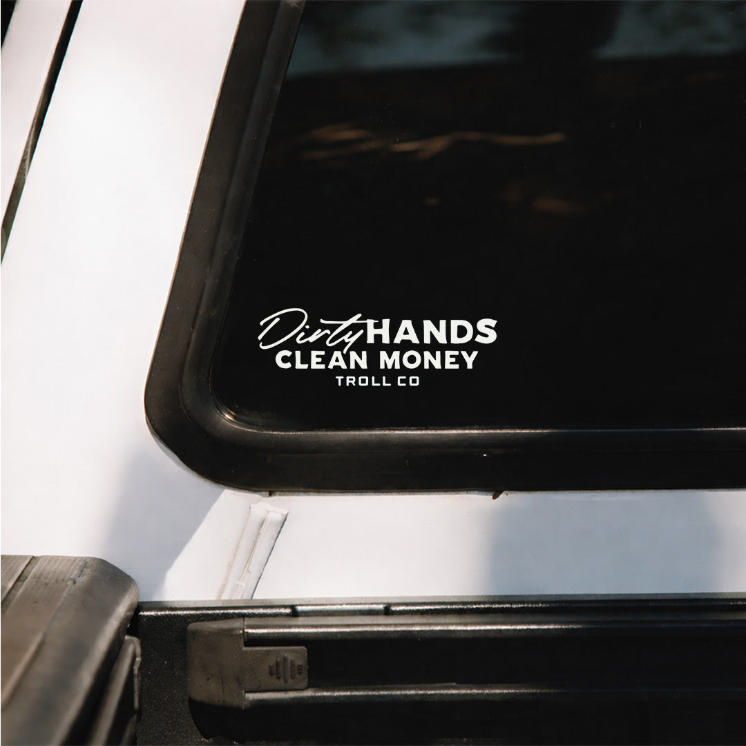 DHCM Decal - Color: White