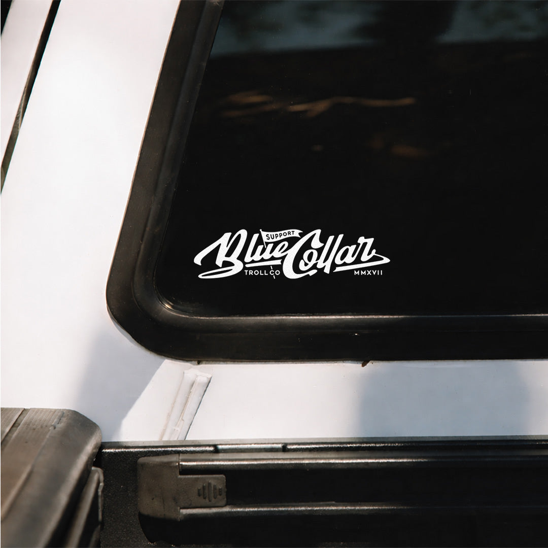SBC Banner Decal - Color: White