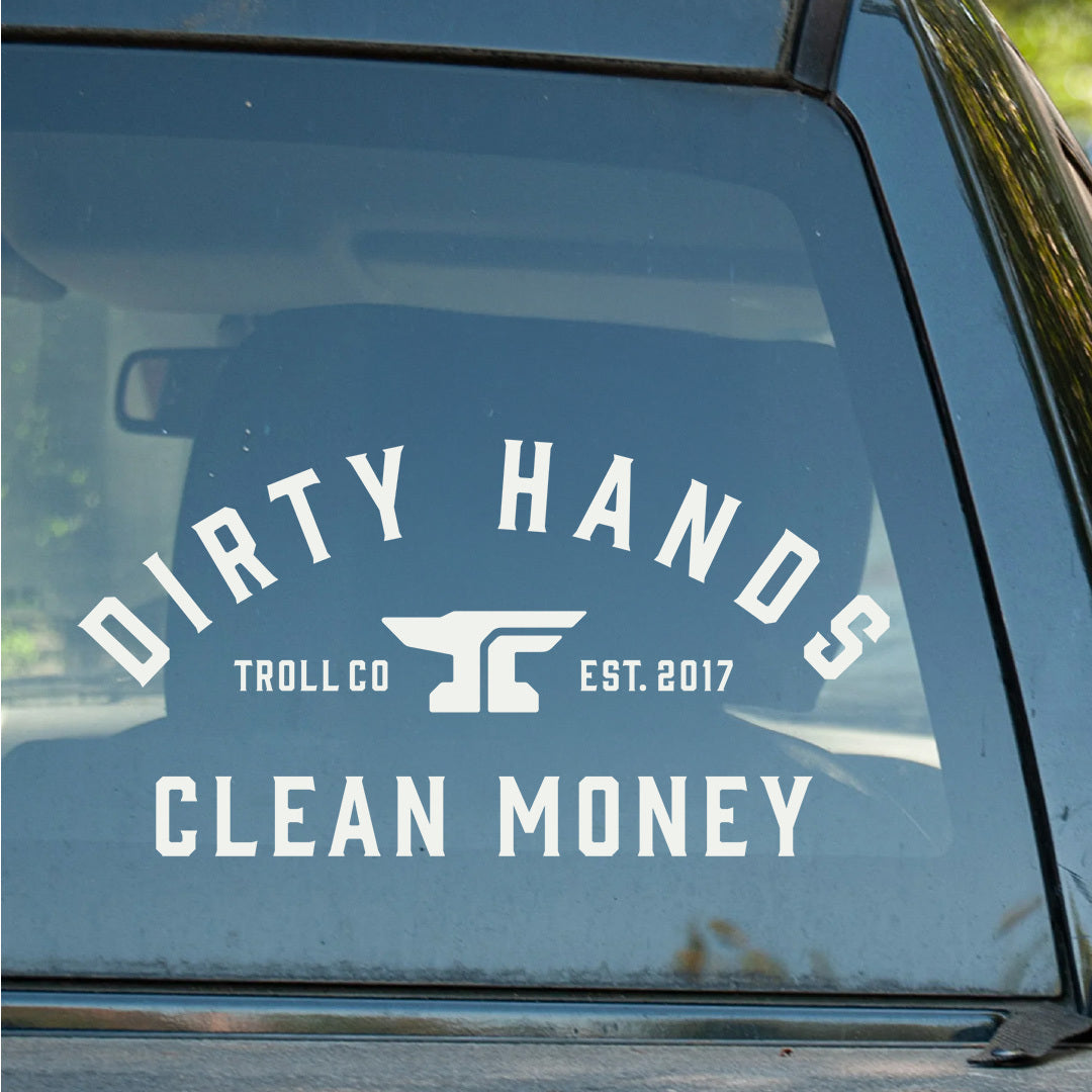DHCM Classic Decal - Color: White