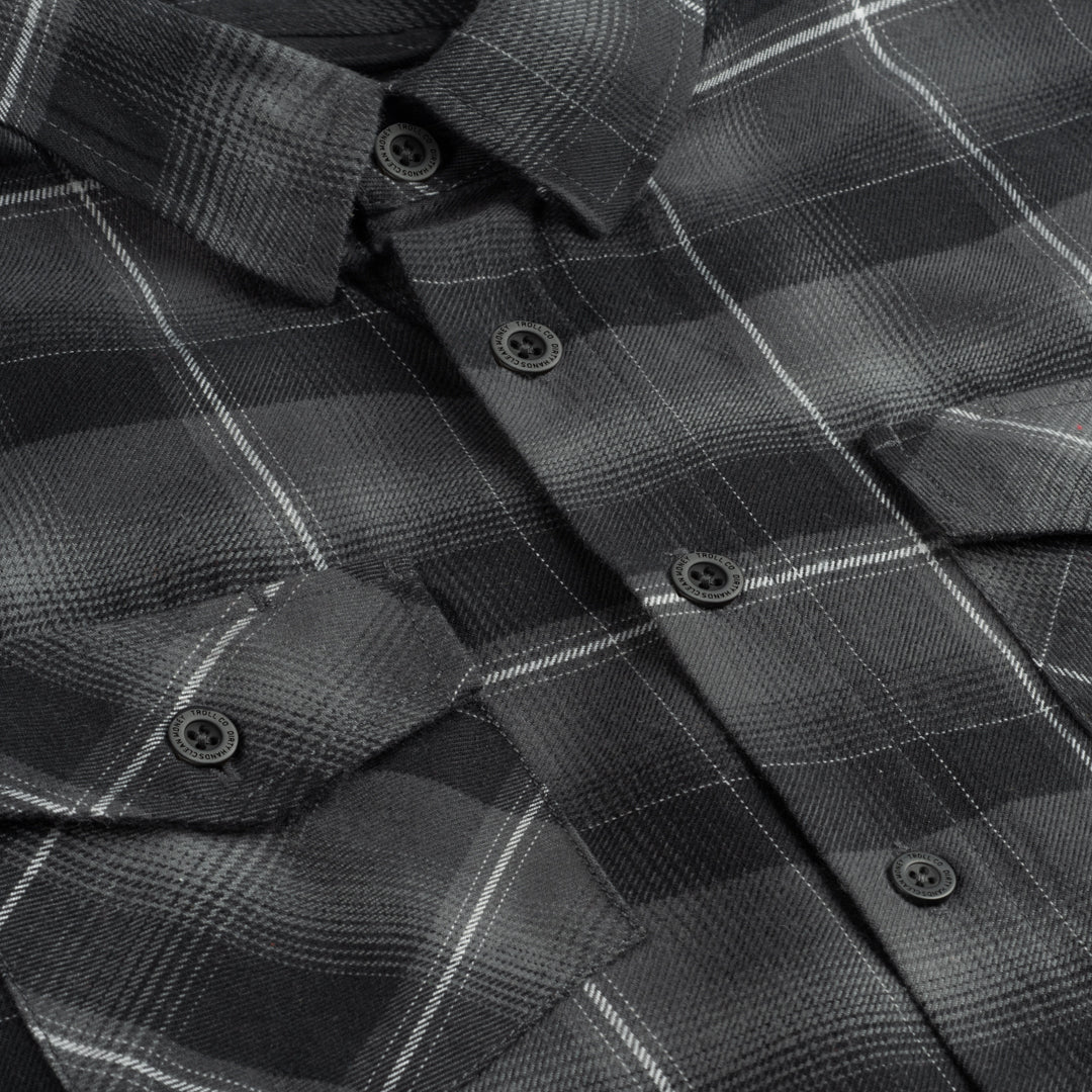 Men's DHCM Flannel | Color: Black
