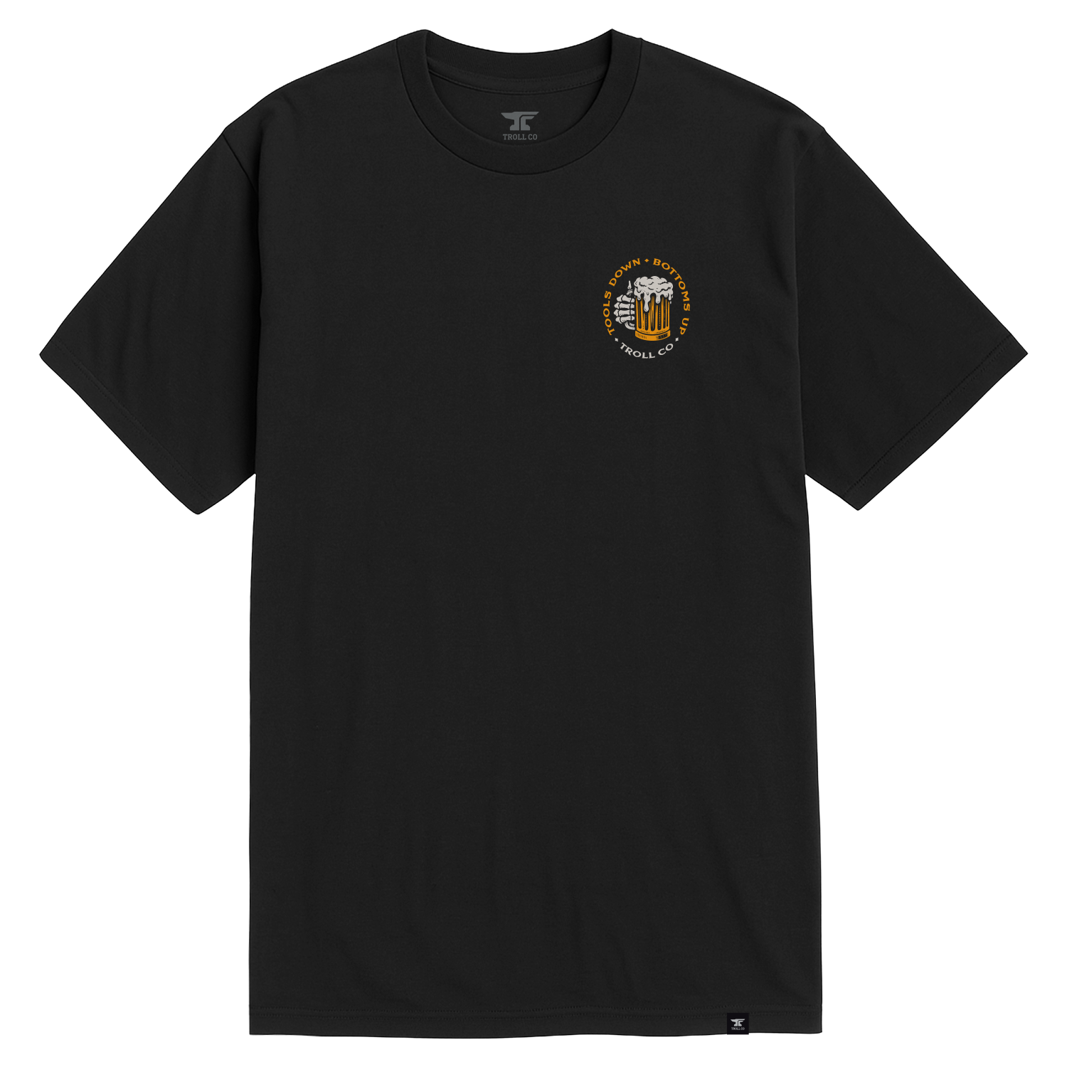 Men's Tools Down Cheers T-Shirt | Color: Black