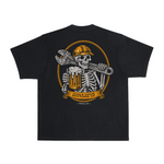 Men's Tools Down Cheers Heavyweight T-Shirt | Color: Black