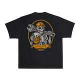 Men's Tools Down Cheers Heavyweight T-Shirt | Color: Black