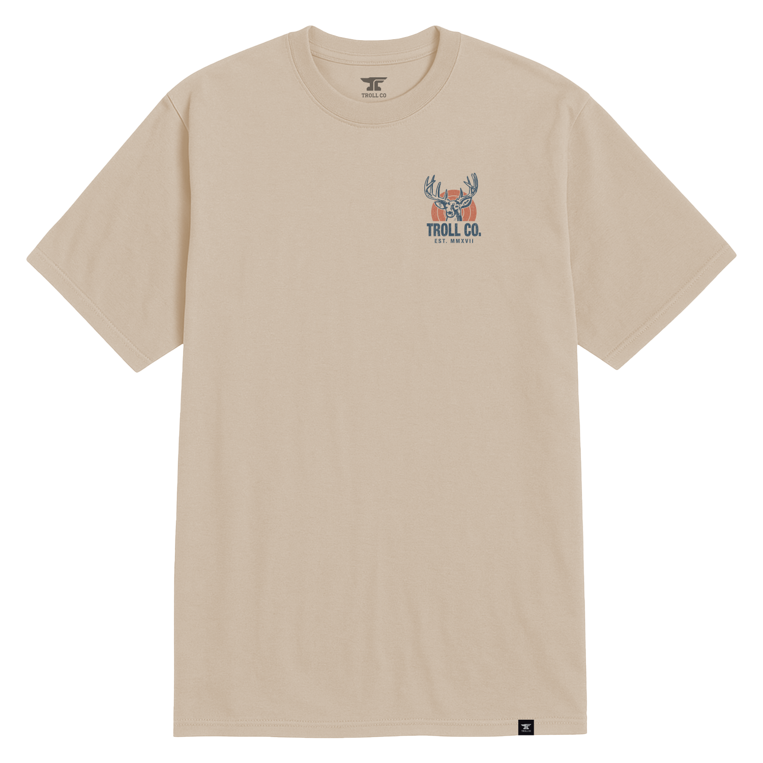 Men's Buck Off T-Shirt | Color: Cream