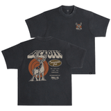 Men's Buck Off Heavyweight Pigment Dye T-Shirt | Color: Black