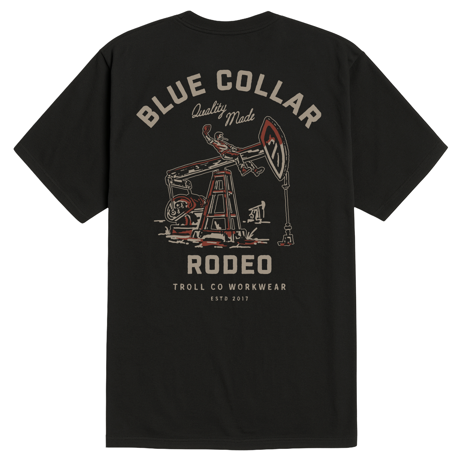 Men's BC Rodeo T-Shirt | Color: Black