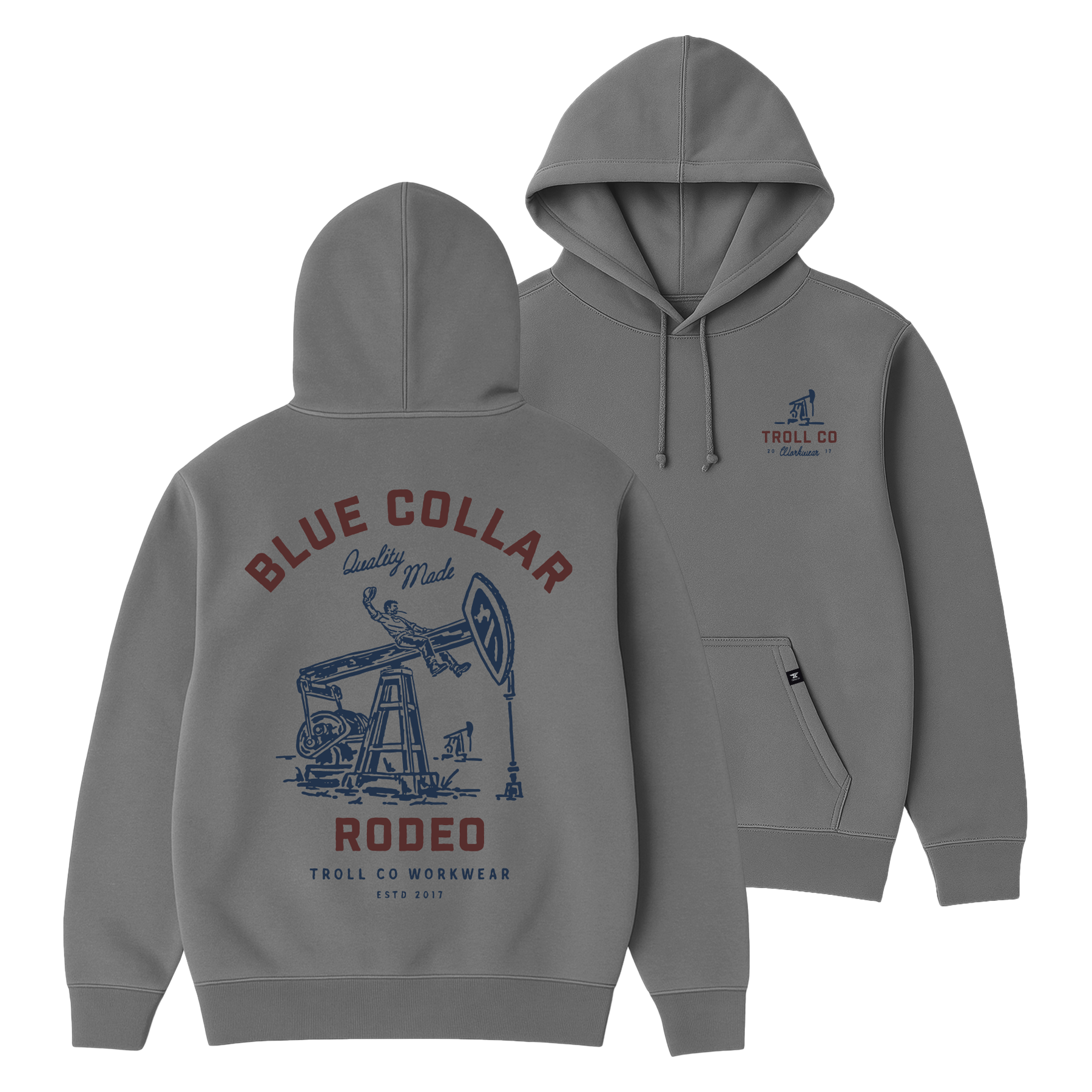 Men's BC Rodeo Hoodie | Color: Storm