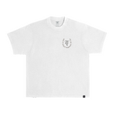 Men's No Luck Ranch Heavyweight Pigment Dye T-Shirt | Color: White