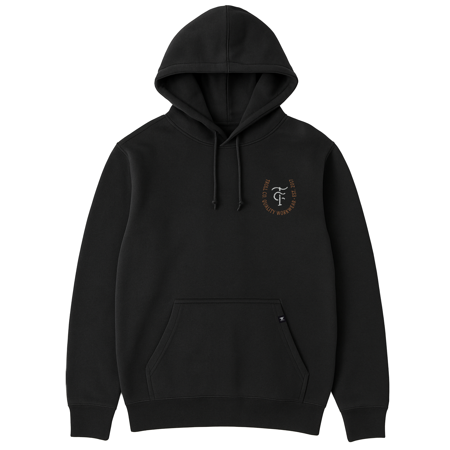 Men's No Luck Ranch Hoodie | Color: Black