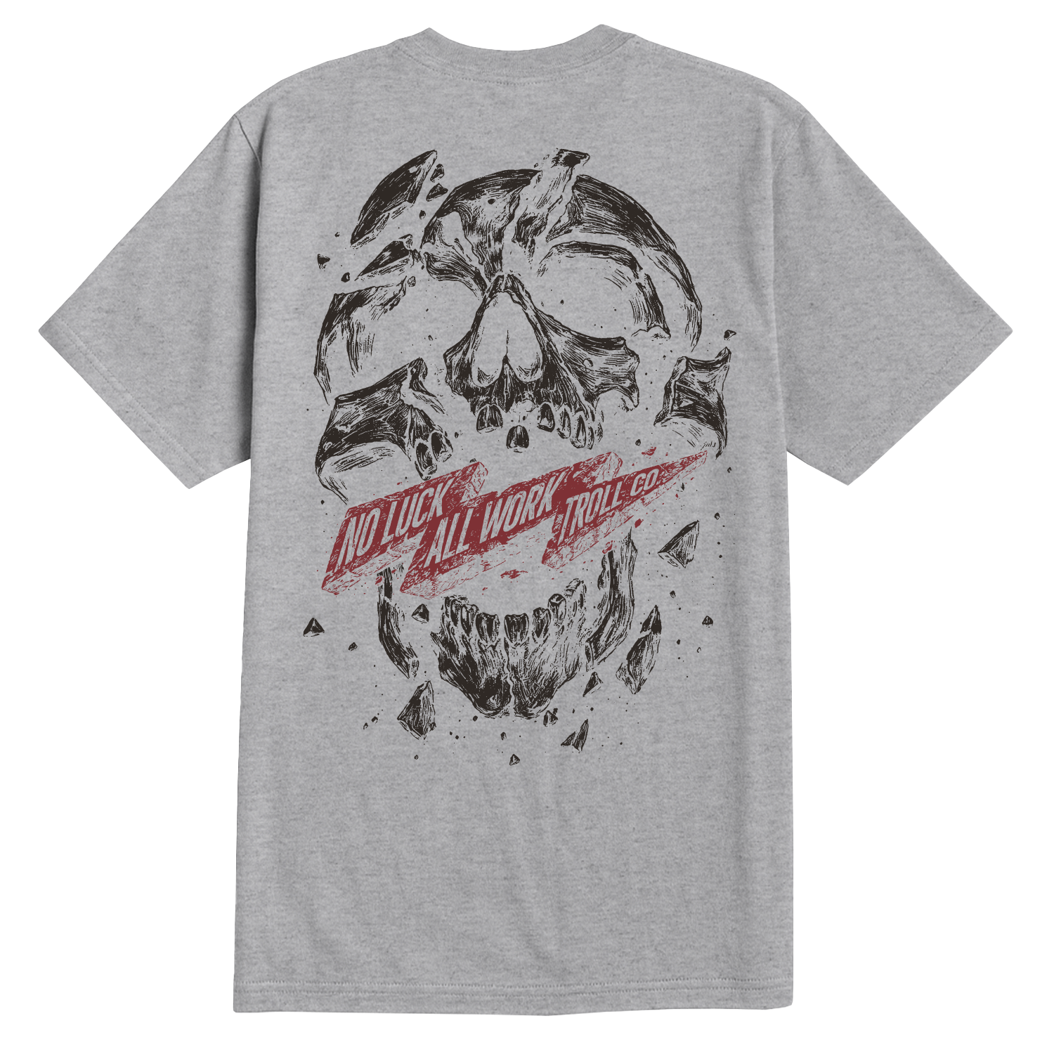 Men's NOLAW Shattered T-Shirt | Color: Gray Heather